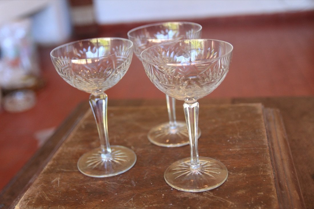 Copas coupe de champagne talladas