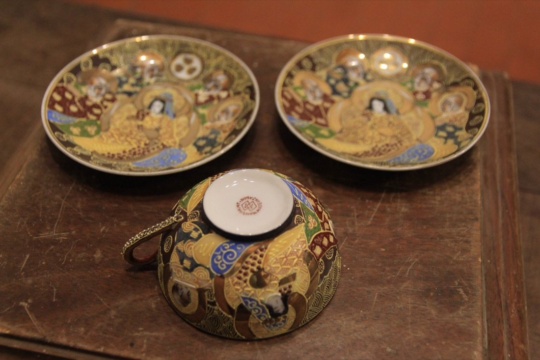 Juego de té Satsuma