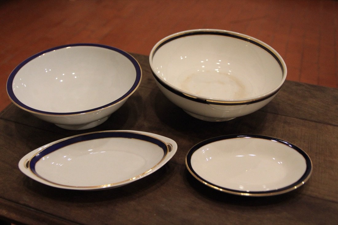 Servicio inglés Alfred Meakin, Bleu de Roi