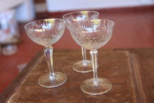 Copas coupe de champagne talladas