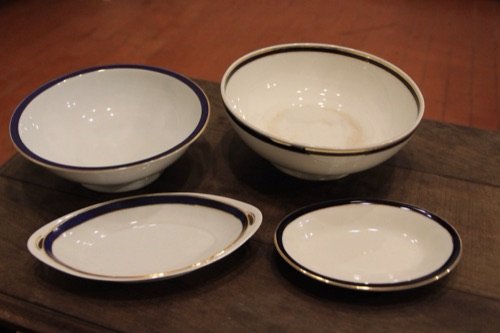 Servicio inglés Alfred Meakin, Bleu de Roi